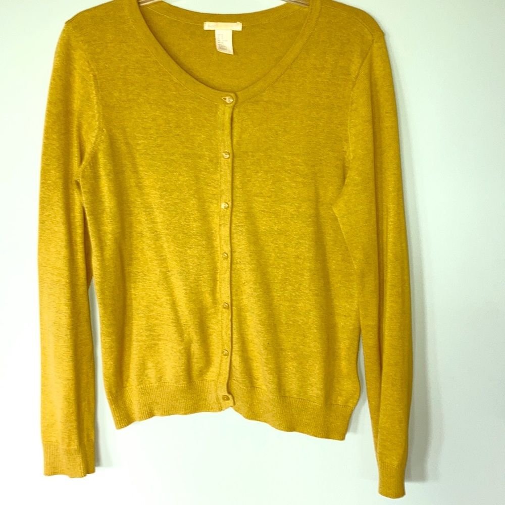 Mustard Zara Cardigan